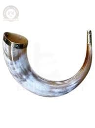 DRINKING HORN BRASS CAP AND RIM