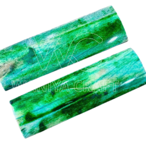 Sea Green With white Shades Giraffe Bone Look Radius  Bone Scale
