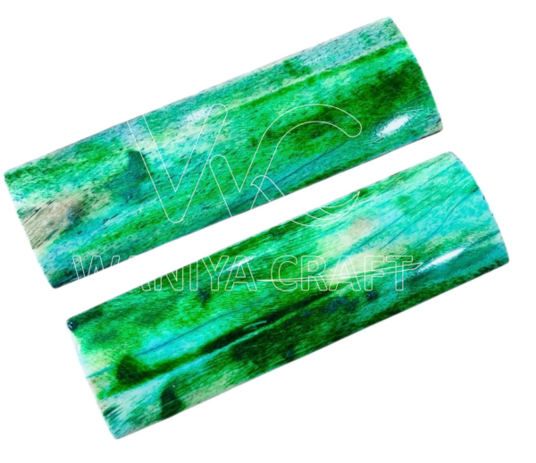 Sea Green With white Shades Giraffe Bone Look Radius  Bone Scale