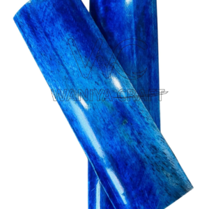 Denim Blue With White Cloud Shades Giraffe Bone Look Radius Scale