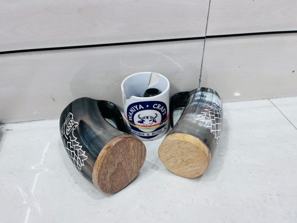 VIKING HORN MUG