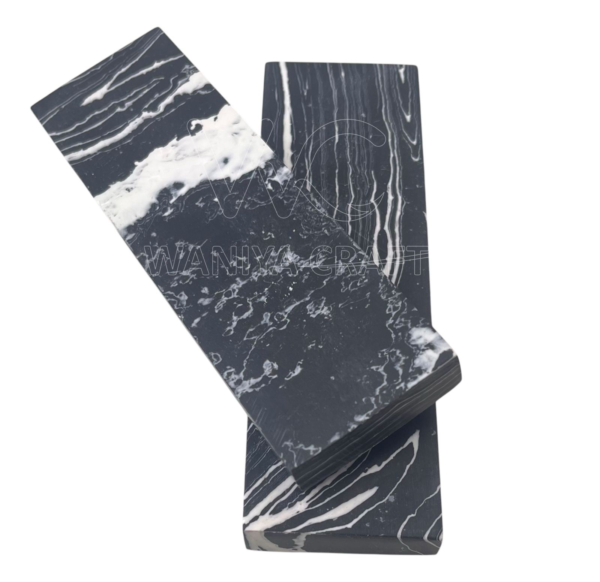 Recone Stone  Black with white Scales