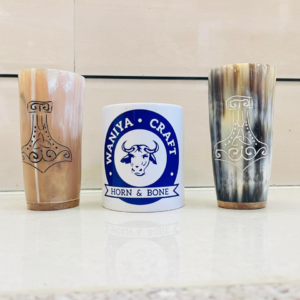 Viking Horn Shot Glass
