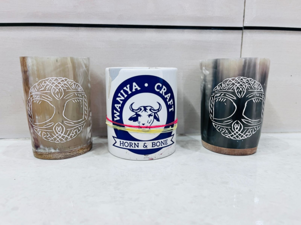 Viking Horn Shot Glass