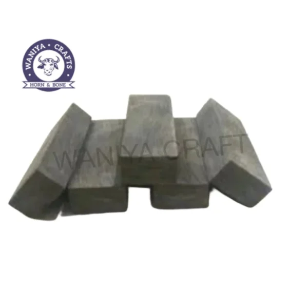 Buffalo Horn Unpolished Block