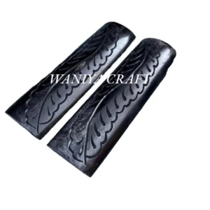 Bone Black Scales Pattern