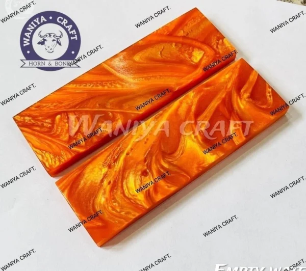 Epoxy Resin Orange Scales